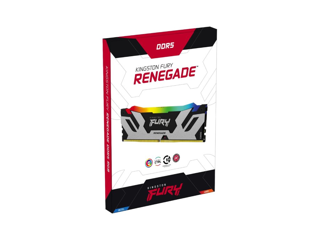 KINGSTON FURY RENEGADE RGB 48GB DDR5 6400MT - s CL32 288-Pin