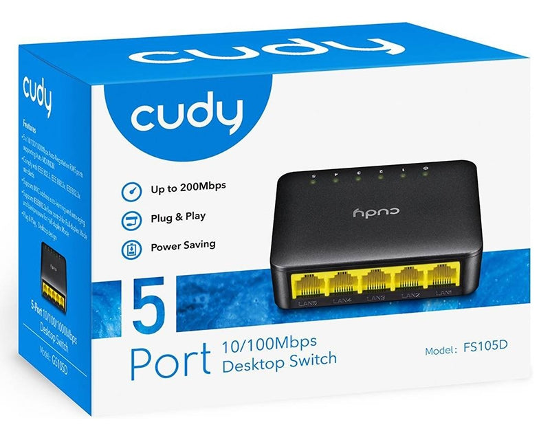 FS105D 5port switch