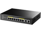 GS1010PE 10-Port Gigabit PoE+ Switch