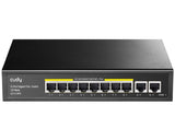 GS1010PE 10-Port Gigabit PoE+ Switch