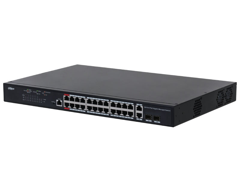 PFS4226-24GT-370 26-Port Managed Gigabit Switch with 24-Port PoE