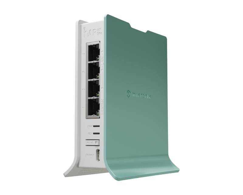 (L41G-2axD) hAP ax lite, RouterOS L4, Gigabit Wi-Fi 6 ruter