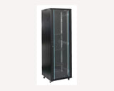Rack orman samostojeći, 27U, 600x600, staklena vrata (pakovanje od 3 kutije)
