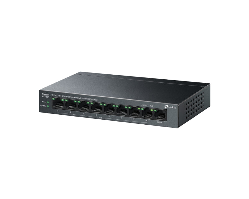 LS109P 9-port 10 - 100Mbps Desktop switch