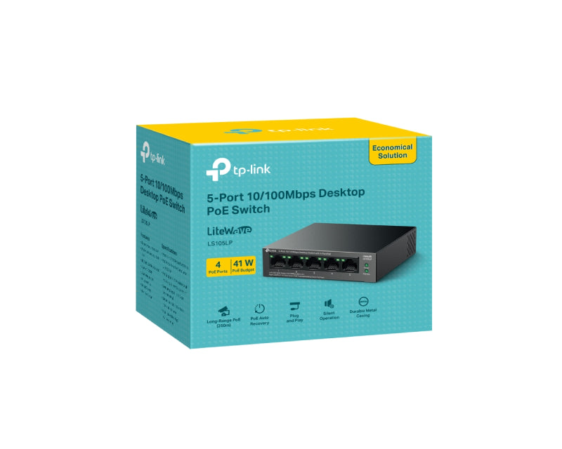 LS105LP(UN) 5-Port 10 - 100Mbps Desktop Switch