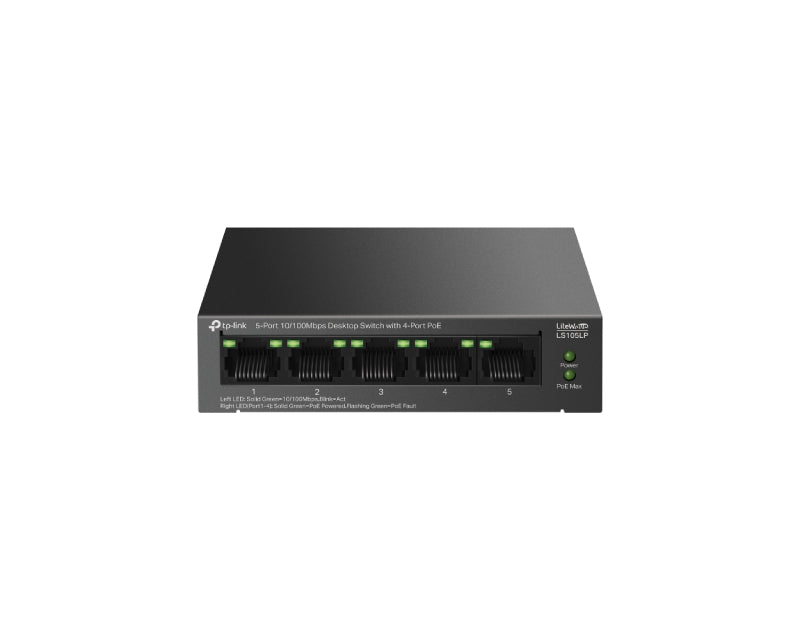 LS105LP(UN) 5-Port 10 - 100Mbps Desktop Switch