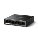 MS106LP(UN) 6-Port 10 - 100Mbps Desktop Switch with 4-Port PoE+