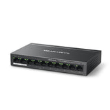 MS110P(UN) 0-Port 10 - 100Mbps Desktop Switch with 8-Port PoE+
