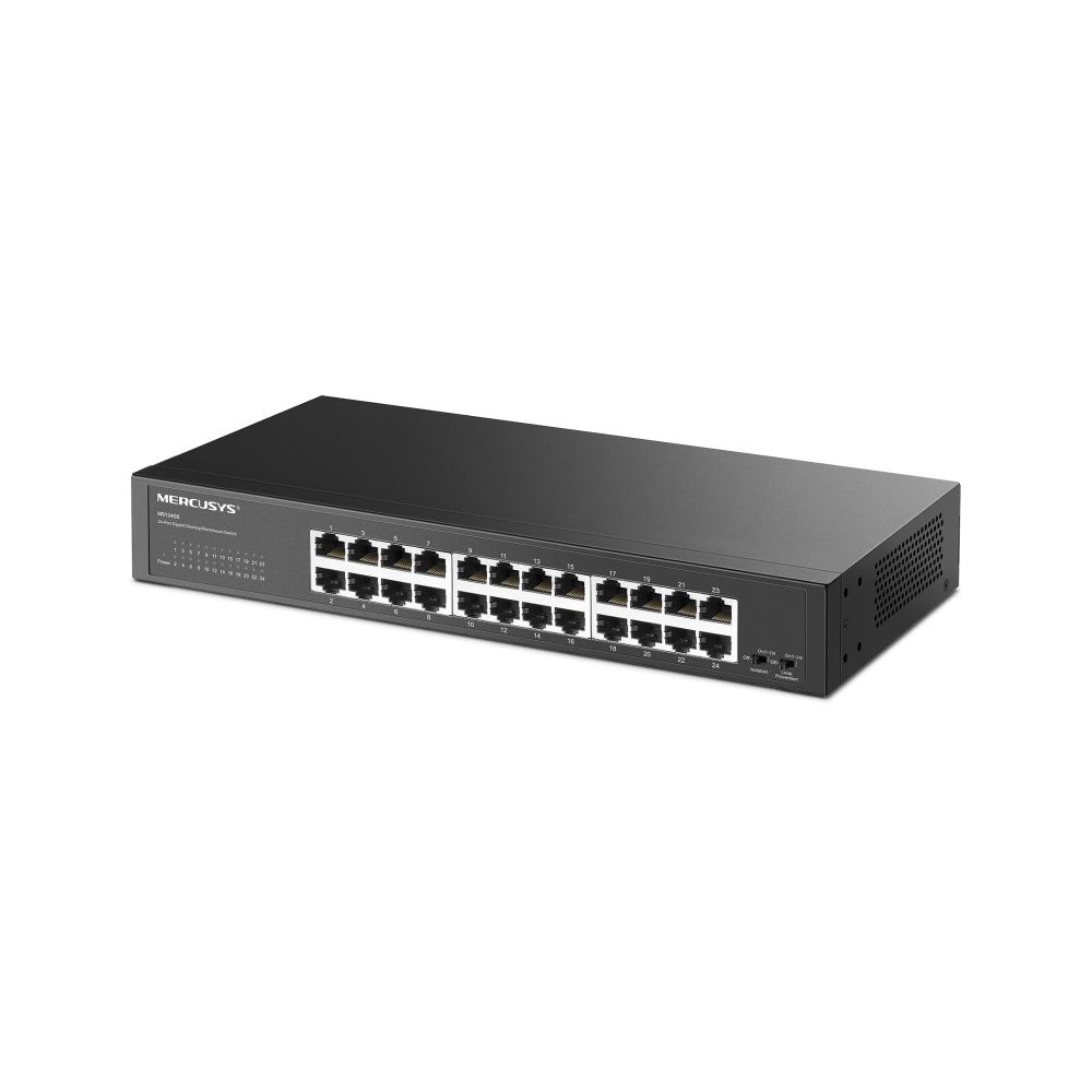 MS124GS(UN) 24-Port Gigabit Desktop - Rackmount Switch