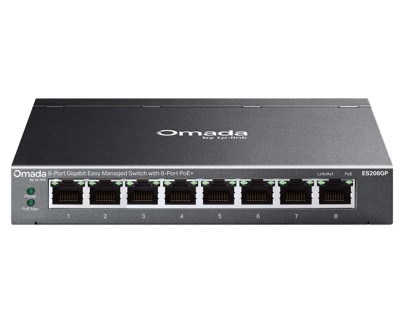 ES208GP Omada 8-Port Gigabit Easy upravljivi Switch
