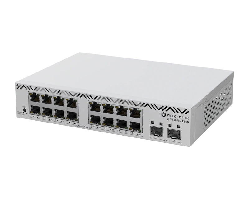 CSS318-16G-2S+IN 16x GigE, 2xSFP switch