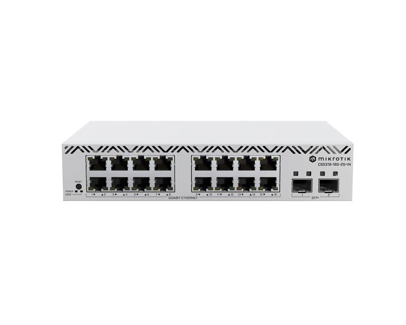 CSS318-16G-2S+IN 16x GigE, 2xSFP switch