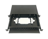 Fiber patch panel - 12-port - 1U - SC - SX