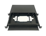 Fiber patch panel - 24-port - 1U - SC - SX