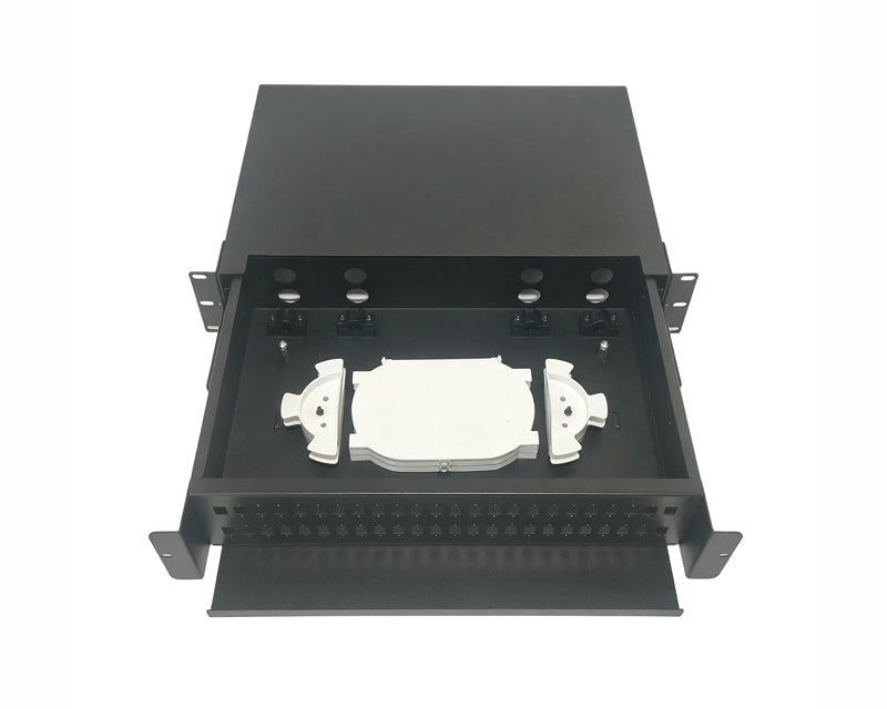 Fiber patch panel - 48-port - 2U - SC - SX