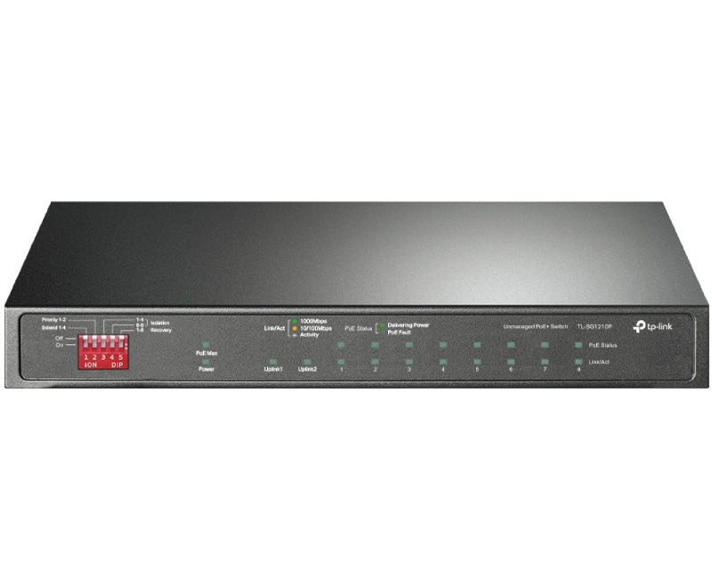 TL-SG1210P POE+ 8-porta Gigabitni,1XRJ45 GB,1XSFP GB