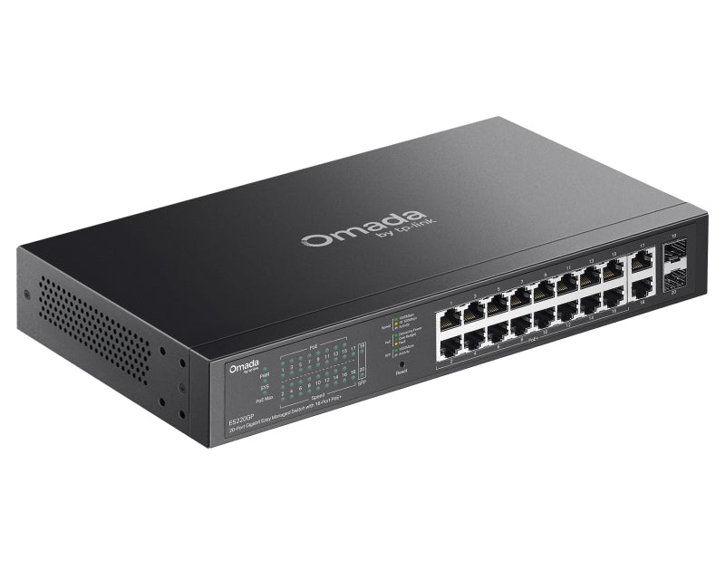 ES220GP(UN) Omada 20-Port Gigabit Easy upravljivi Switch sa16-Port PoE+