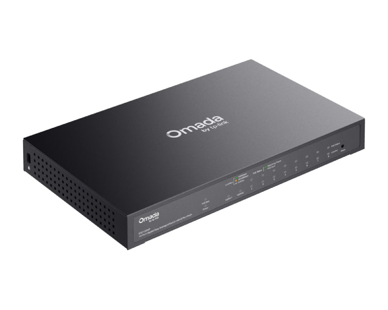 ES210GP Omada 10-Port Gigabit Switch sa 8-Port PoE+