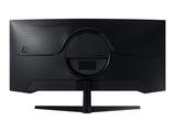 SAMSUNG Odyssey G55T 34" WQHD 3440x1440 Gaming Curved Monitor, 165Hz, 1 ms, 2500:1,250 cd - m2,DP - HDMI