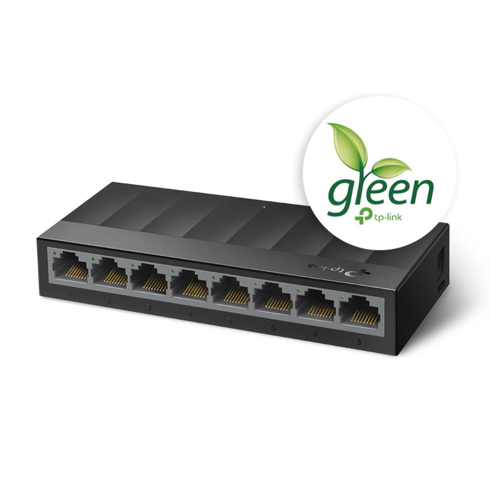 TP-LINK LS1008G 8-Port Gigabit Desktop Switch