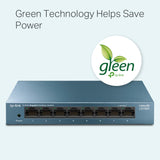 TP-LINK LS108G 8-Port Gigabit Desktop Network Switch, Metal Case
