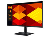 SAMSUNG Essential IPS Monitor S4, 23.8", FHD 1920 x 1080, 100Hz, 5 ms, DP - HDMI*2 - USB Hub, HAS, PIVOT