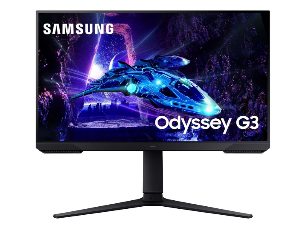 SAMSUNG Odyssey G3 G30D Monitor 24" Full HD, 180Hz, 1ms, 3000:1, DP - HDMI, HAS, Swivel, Pivot
