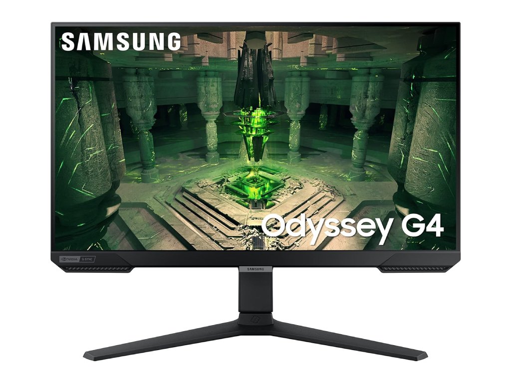 SAMSUNG Odyssey Gaming IPS Monitor G4, 25", Full HD, 240Hz, 1ms, HDMI*2 - DP, HAS - PIVOT - SWIVEL - TILT