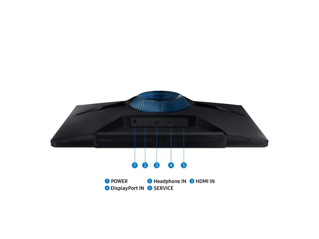 SAMSUNG Odyssey G3 G30D Monitor 27" Full HD, 180Hz, 1ms, 3000:1, DP - HDMI, HAS, Swivel, Pivot