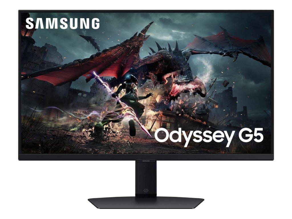 SAMSUNG Odyssey G50D 27" IPS Gaming monitor, QHD 2560x1440, 180Hz, 1 ms, HDMI - DP, HAS - TILT - PIVOT