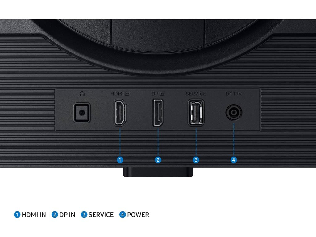 SAMSUNG Odyssey G50D 27" IPS Gaming monitor, QHD 2560x1440, 180Hz, 1 ms, HDMI - DP, HAS - TILT - PIVOT
