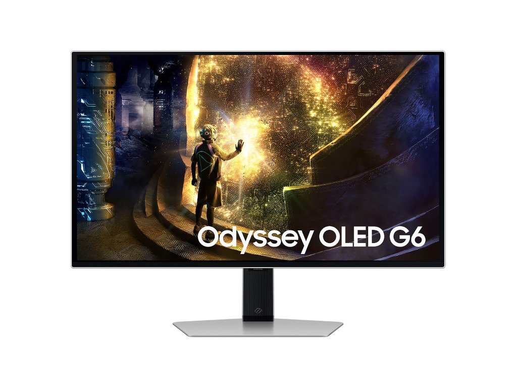 SAMSUNG OLED Odyssey Gaming Monitor G6 G61SD, 27" QHD 2560x1440, 240Hz, 0.03ms, HDMI*2, DisplayPort