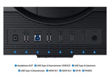 SAMSUNG 4K UHD Odyssey Gaming IPS Monitor G70F, 27",180Hz - 360Hz FHD, 1 ms,DP - HDMI*2 - USB, HAS, PIVOT