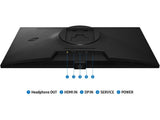SAMSUNG 27" Odyssey QD-OLED G6 G61SH, QHD 2560 x 1440, 0.03ms, 240Hz, DP, HDMI, USB Hub, HAS - PIVOT
