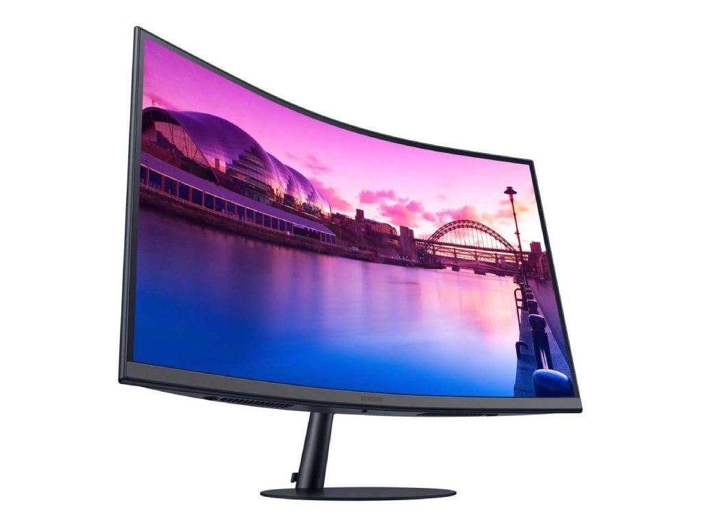SAMSUNG LED Zakrivljeni Monitor T55, 32", Full HD, 75Hz, 3000:1, 4 ms, 250 cd - m2,DP - HDMI*2,Zvučnici
