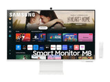 SAMSUNG M8 M80D 4K Smart monitor, 3000:1, 4 ms, Tizen, SlimFit Camera, HDMI, USB-s, USB, White