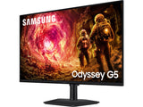 SAMSUNG Odyssey G5 G50F Gaming IPS Monitor, 32" QHD 2560x1440 , 180Hz, 1 ms, DP - HDMI,HDR10,HAS - PIVOT