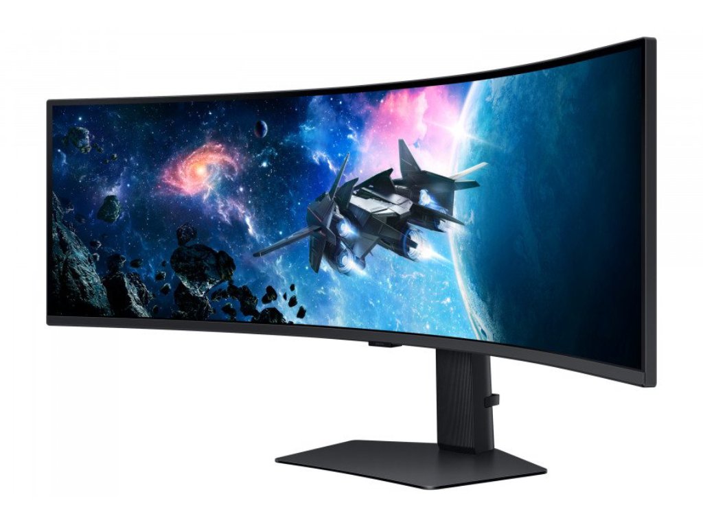 SAMSUNG 49" Odyssey G9 G95C Curved DQHD Monitor, 5120 x 1440, 240Hz, 1 ms, 2500:1, DP - HDMI*2