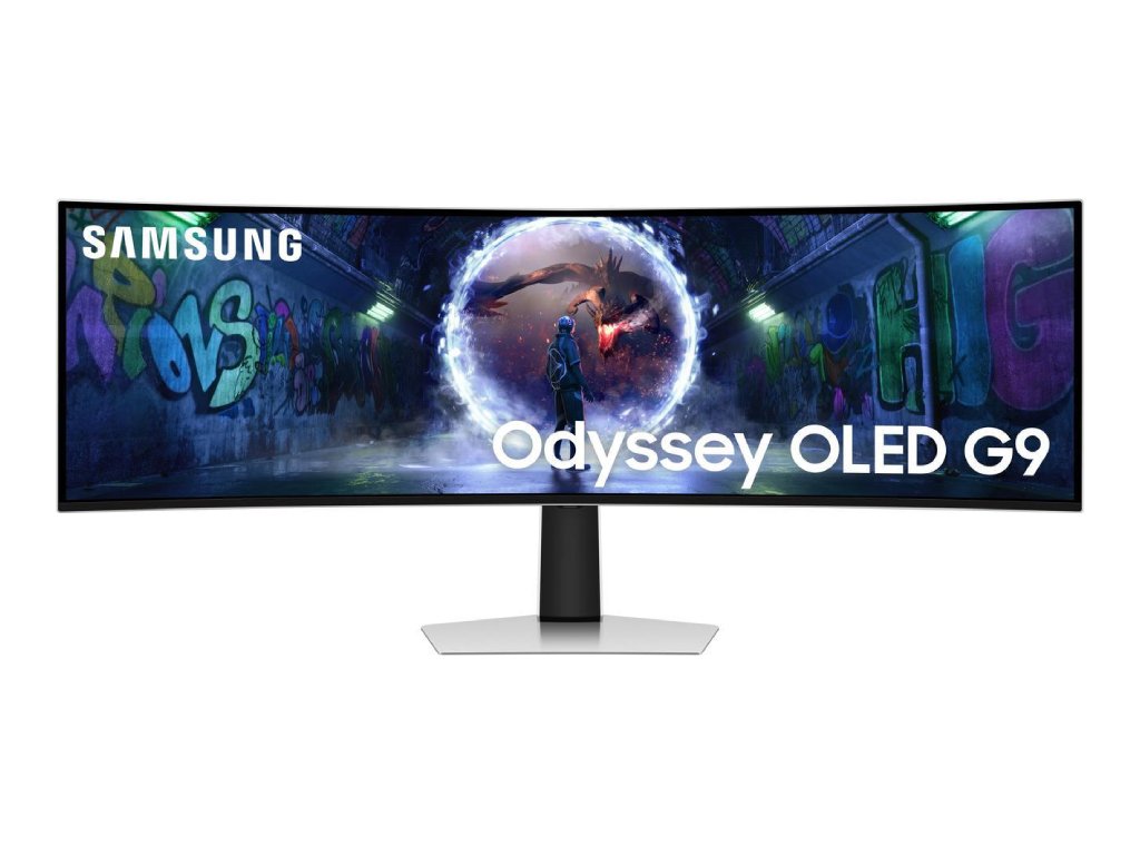 SAMSUNG 49" Odyssey OLED G9 G93SD, 5120 x 1440, 32:9, 0.03ms, 240Hz, DP,HDMI,Micro HDMI, USB Hub