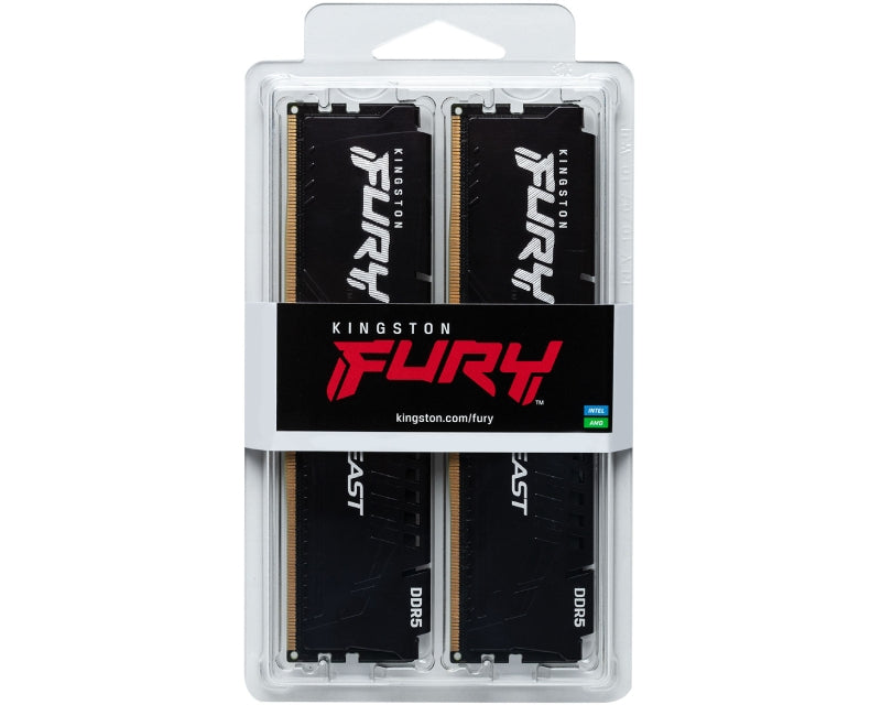 DIMM DDR5 64GB (2x32GB kit) 6000MT - s KF560C36BBEK2-64 FURY Beast EXPO