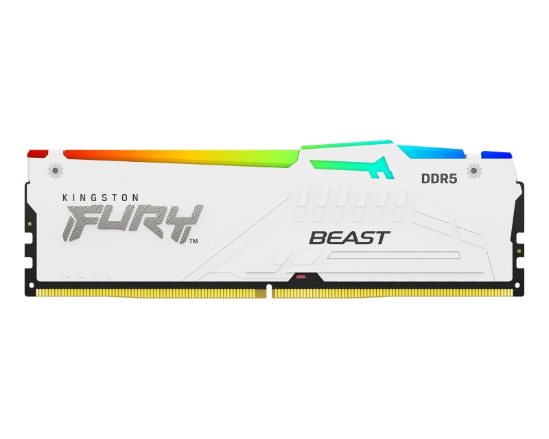DIMM DDR5 16GB 5600MT - s KF556C36BWEA-16 Fury Beast RGB White Expo