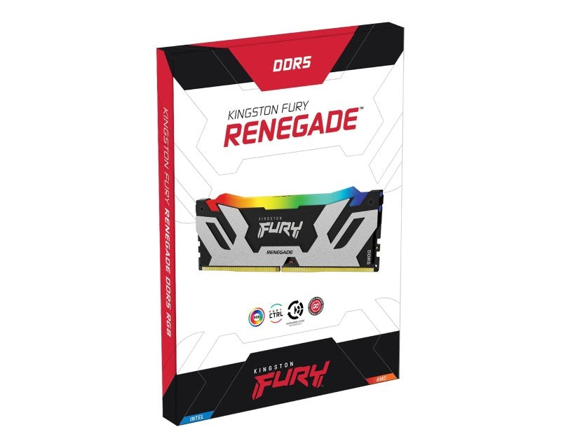 DIMM DDR5 16GB 8000MT - s KF580C38RSA-16 FURY Renegade Silver RGB XMP