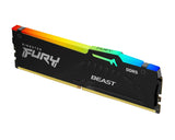 DIMM DDR5 16GB 6400MT - s KF564C32BBEA-16 FURY Beast Black RGB EXPO