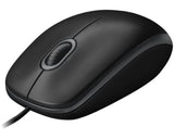 B100 Optical USB crni miš