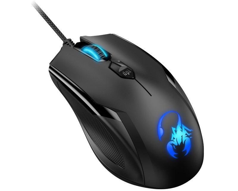Ammox X1-600 USB Optical Gaming crni miš