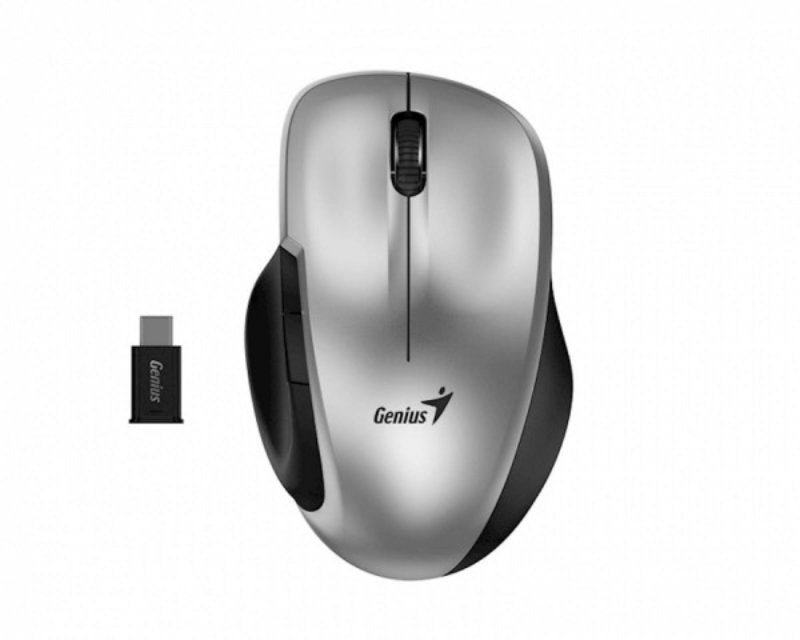 Ergo 8200S USB Tip C Bežični srebrni miš