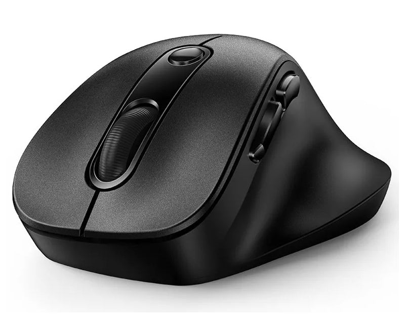 Ergo 9000S Black USB Bežični crni miš