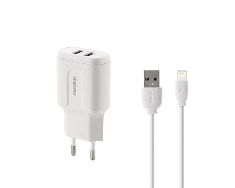 RP-U22 Dual USB 2.4A USB iphone charging punjač bijeli