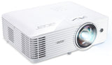 ACER S1386WH Projektor, DLP 3D, WXGA, 3600lm, 20000 - 1, HDMI, short throw 0.5, 2.7kg, EURO EMEA