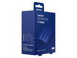 SAMSUNG 1TB T7 Shield Portable SSD USB 3.2 Gen2, 1050 MB - s Read, 1000 MB - s Write, IP65, IPX5, Blue